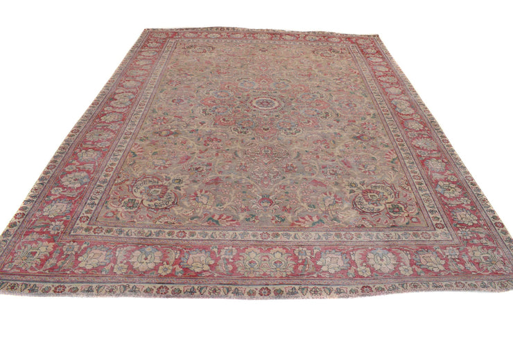 8' x 11' Tabriz Area Rug