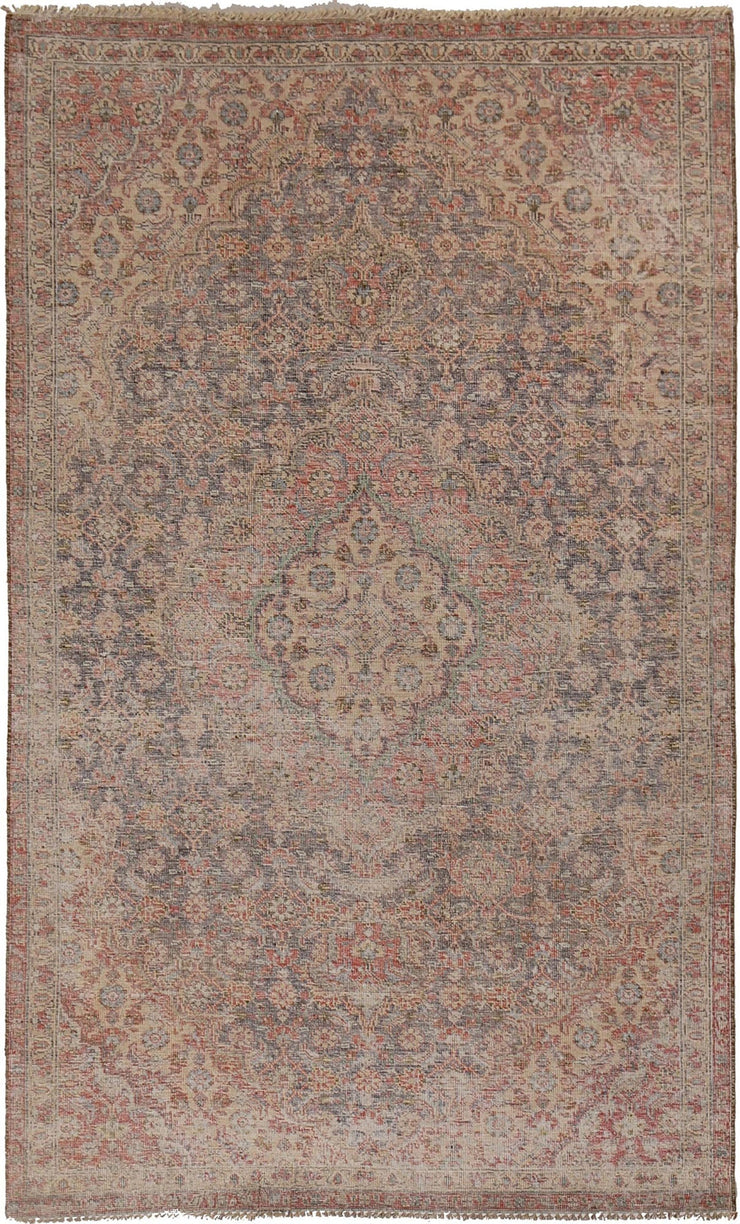 5' x 8' Vintage Tabriz Area Rug