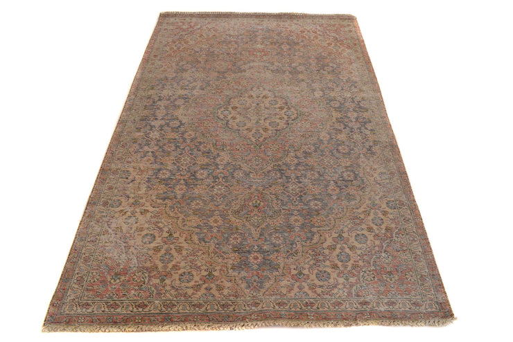 5' x 8' Vintage Tabriz Area Rug