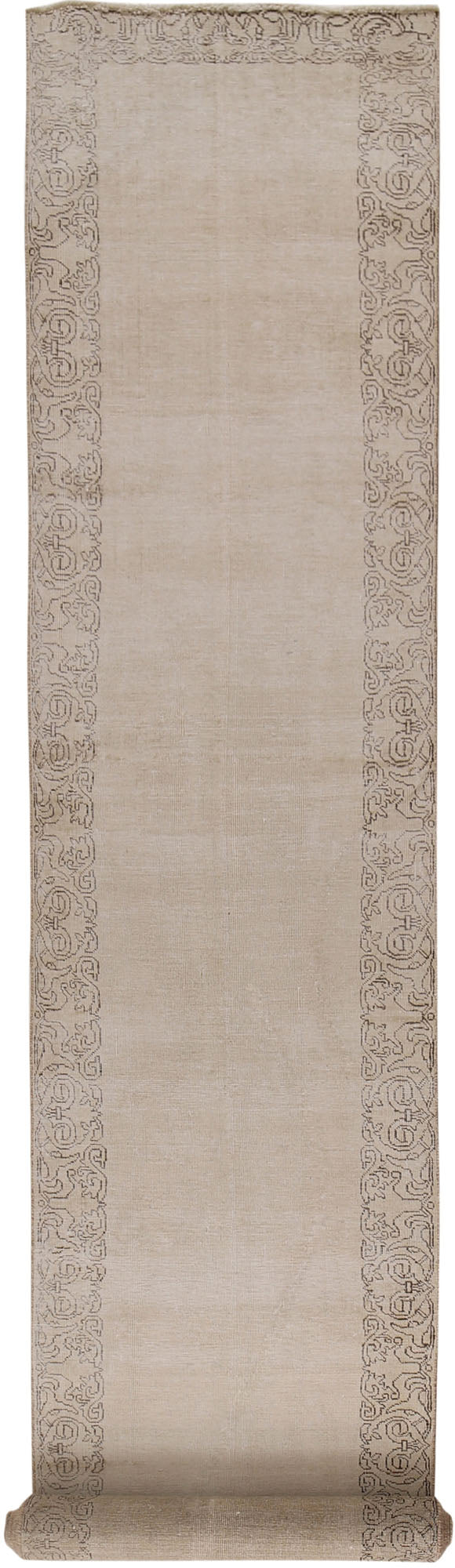 3' x 16' Traditional Whitewash Runner Rug