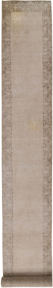 2' x 18' Traditional Whitewash Runner Rug