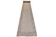 2' x 18' Traditional Whitewash Runner Rug