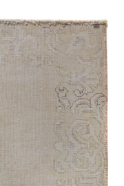 3' x 10' Traditional Whitewash Runner Rug