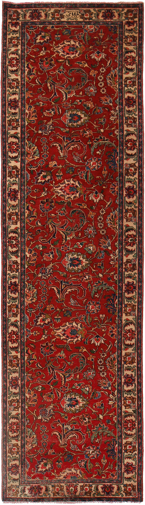 3' x 12' Traditional Sherazi Runner Rug