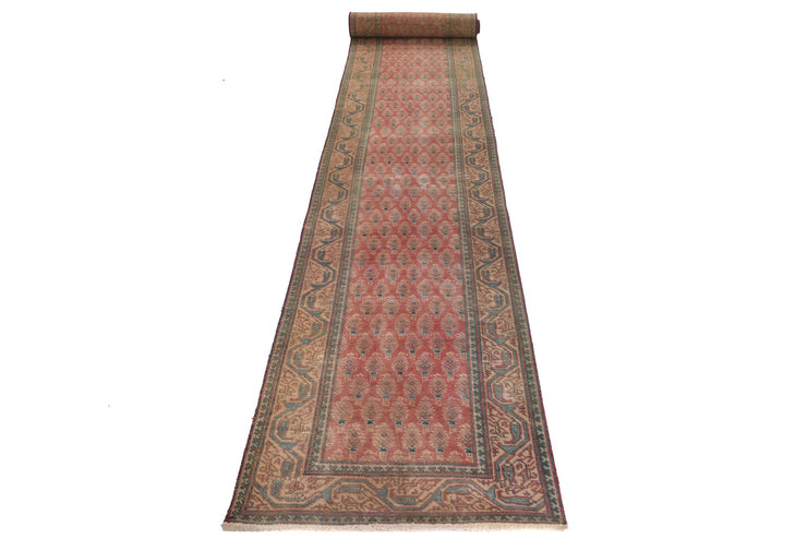 2' x 17' Traditional Sherazi Runner Rug