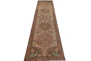 3' x 10' Traditional Sherazi Runner Rug