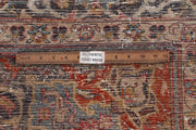 6' x 9' Persian Vintage Hand-knotted Rug Faded Red  Distressed Pre-Owned Carpet