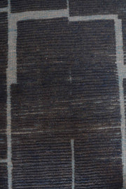 11.9 x 15.5 Handmade Contemporary Moroccan Wool Rug