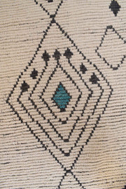 8.0 x 11.3Handmade Contemporary Moroccan Wool Rug