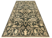 3' x 5' Oushak Rug Fine Wool Quality GREEN