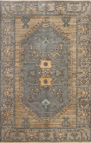 3' x 5' Oushak Rug Fine Wool Quality GRAY