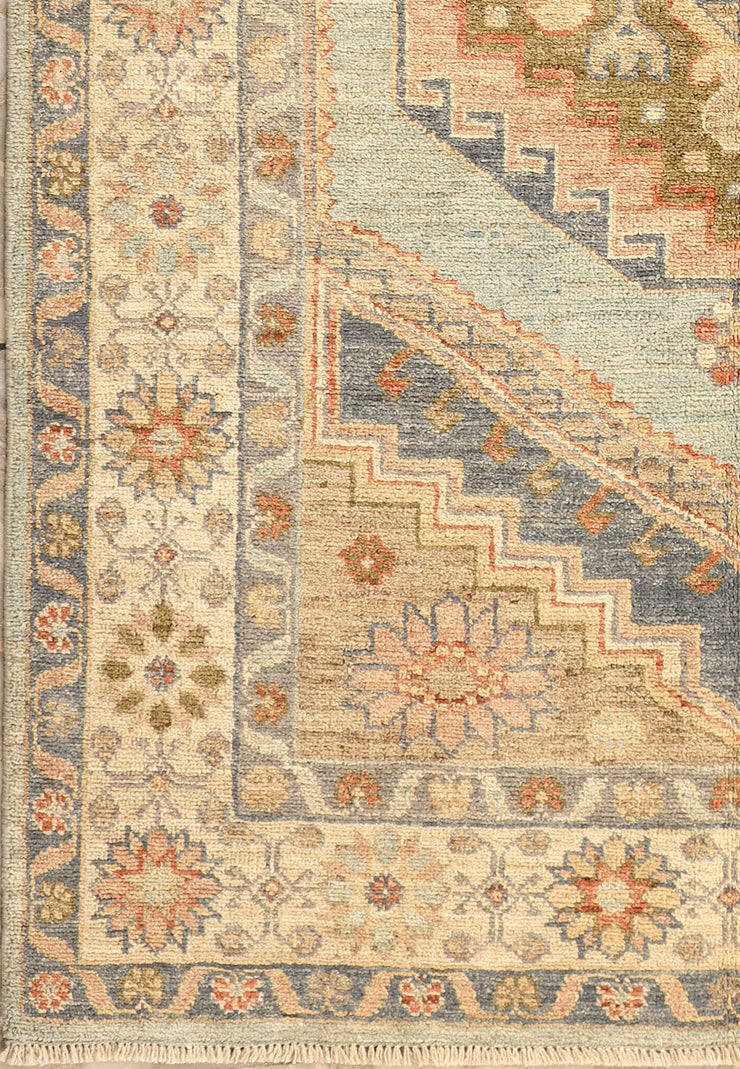 4' x 6' Oushak Rug Fine Wool Quality LIGHT NATURAL