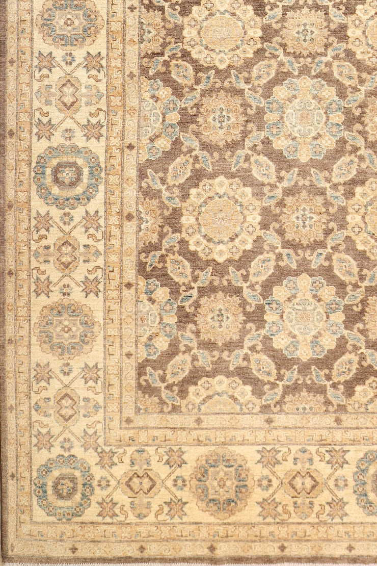 10' x 14' Khotan Chobi Rug Multi Decor Contemporary Transitional Traditional Multi-Color