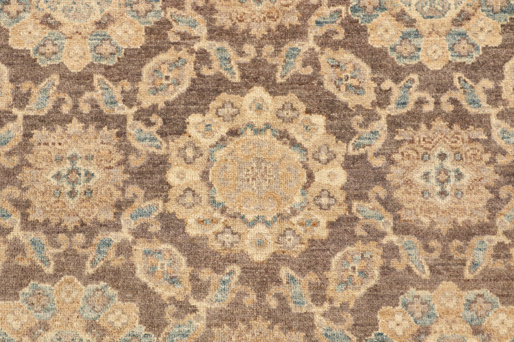 10' x 14' Khotan Chobi Rug Multi Decor Contemporary Transitional Traditional Multi-Color