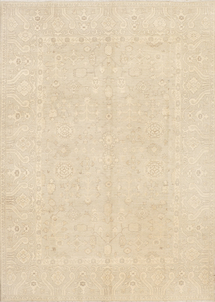 HI QUALITY WOOL 8' x 12' Khotan Chobi Rug Multi Decor Contemporary Transitional  Multi Light-Color