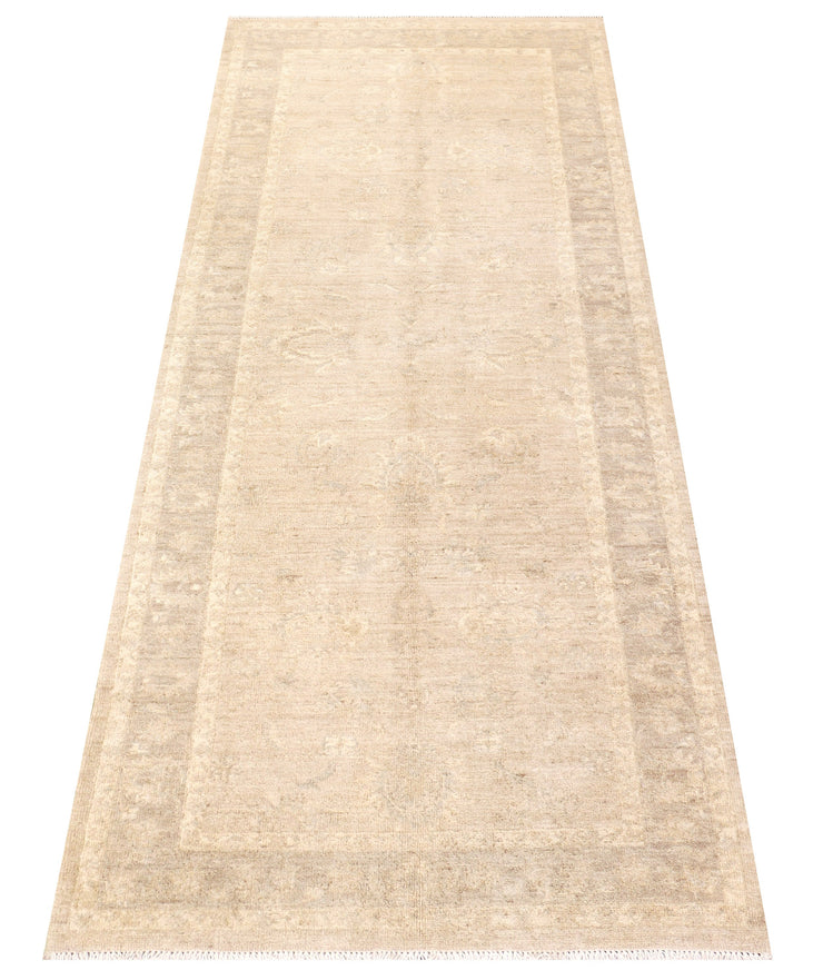 3' x 8' Chobi Peshawar Hallway Rug Fine Ghazni Wool Runner PASTELS PALE