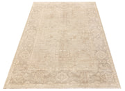 5' x 7' Chobi Peshawar Rug Fine Ghazni Wool PASTELS PALE