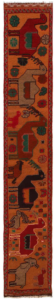 2' x 10' Pictorial Runner Rug