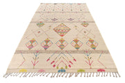 5.2 x 9.7 Handmade Contemporary Moroccan Wool Rug