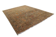 9' x 12' GREAT RUG FINE GHAZNI WOOL- GORGEOUS Sage Gray