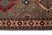 3' x 27' Beautiful Handmade Peanut Brown Kazak Rug- Natural Wool