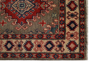 2' x 27' Beautiful Handmade Red Kazak Rug- Natural Wool