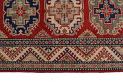 3' x 20' Beautiful Handmade Red Kazak Rug- Natural Wool