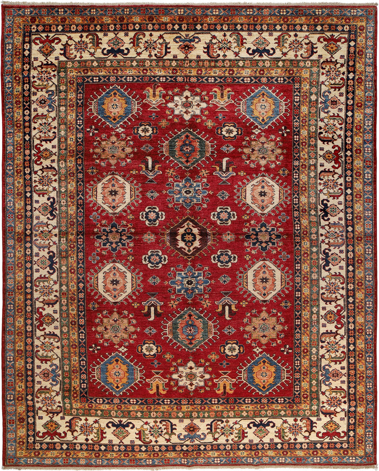 8' x 11' Super Kazak Area Rug