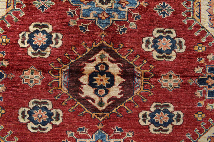 8' x 11' Super Kazak Area Rug