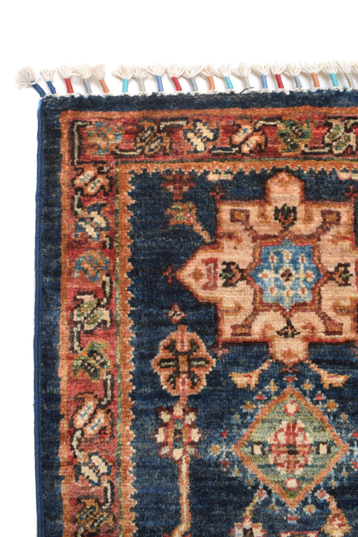 3' x 22' Super Kazak Runner Rug