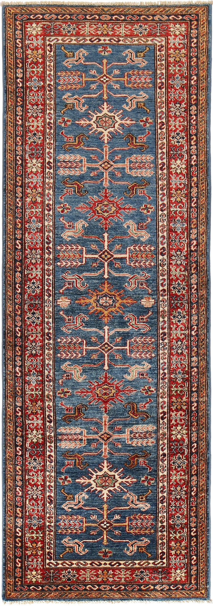 3' x 9' Super Kazak Runner Rug