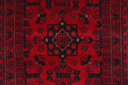 6 FOOT RUNNER 3' x 6' Dark Red Afghan Khal Mohammadi Rug Ethnic Tribal Hallway Rug