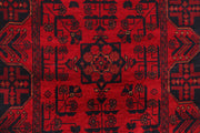 3' x 6' Dark Red Afghan Khal Mohammadi Rug Ethnic Tribal Rug