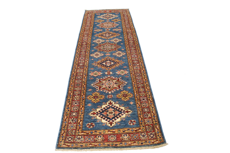 3' x 9' Super Kazak Runner Rug