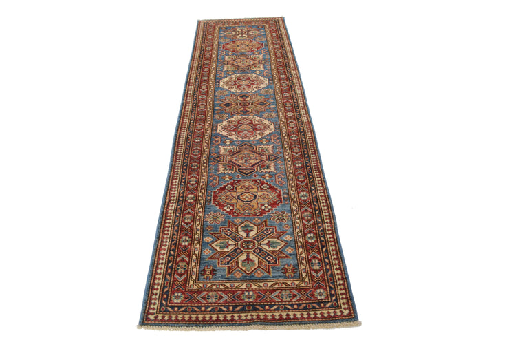 3' x 9' Super Kazak Runner Rug