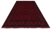 4' x 6' Dark Red Afghan Khal Mohammadi Rug Ethnic Tribal Rug