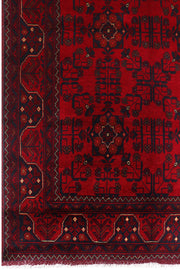 4' x 6' Dark Red Afghan Khal Mohammadi Rug Ethnic Tribal Rug