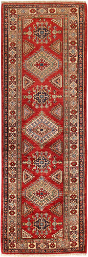 3' x 8' Super Kazak Runner Rug