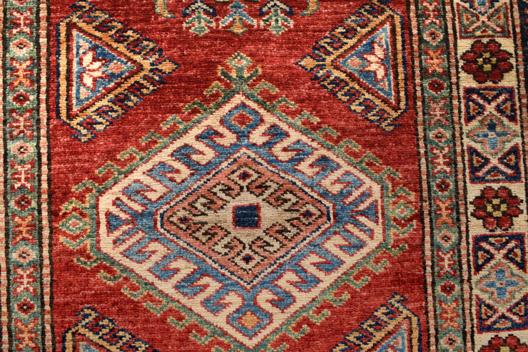 3' x 8' Super Kazak Runner Rug