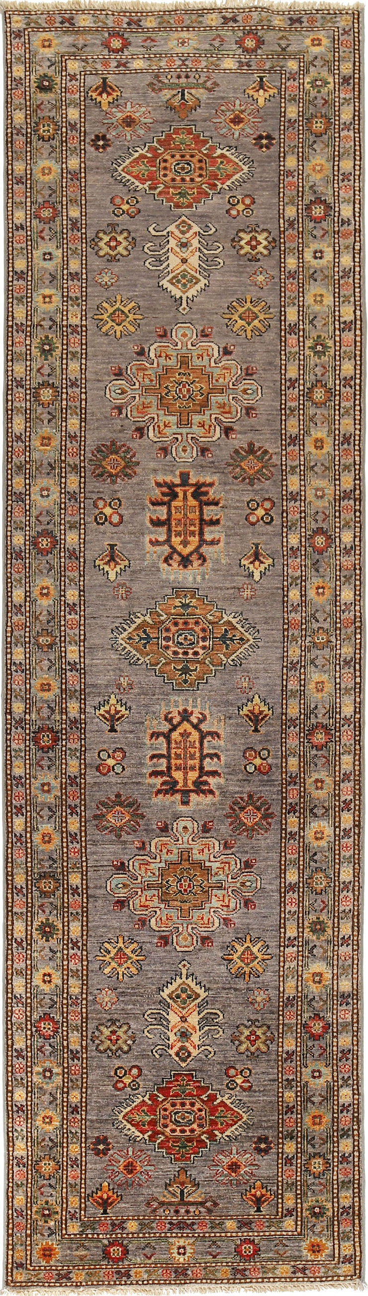 3' x 10' Super Kazak Runner Rug