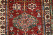 3' x 8' Super Kazak Runner Rug