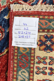 3' x 8' Super Kazak Runner Rug