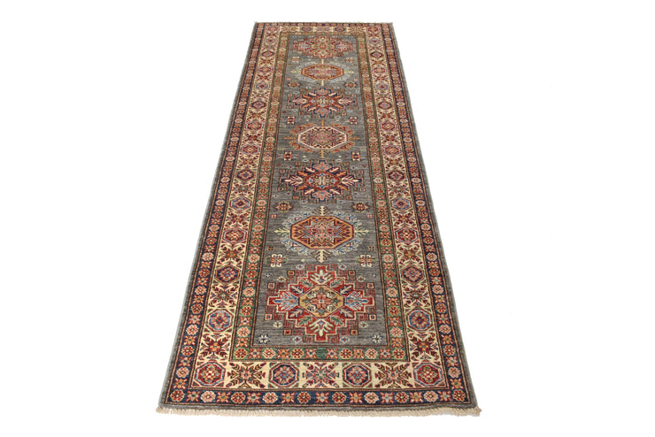 3' x 8' Super Kazak Runner Rug