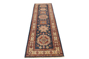 3' x 9' Super Kazak Runner Rug