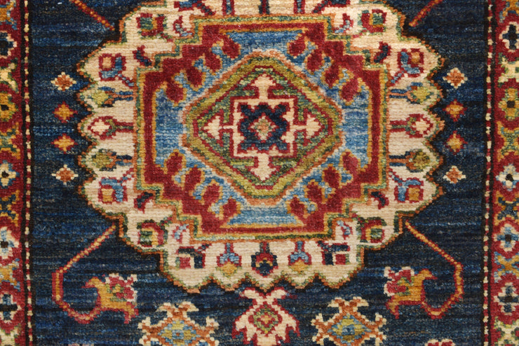 3' x 9' Super Kazak Runner Rug