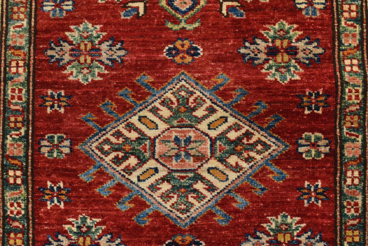 3' x 8' Super Kazak Runner Rug