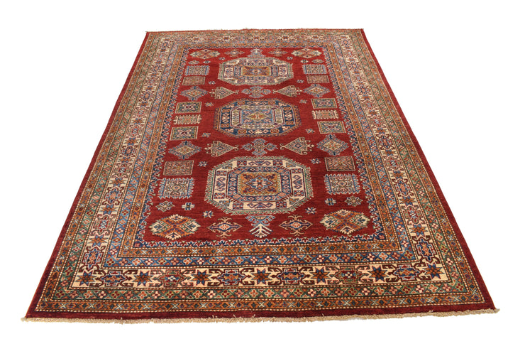 6' x 8' Super Kazak Area Rug