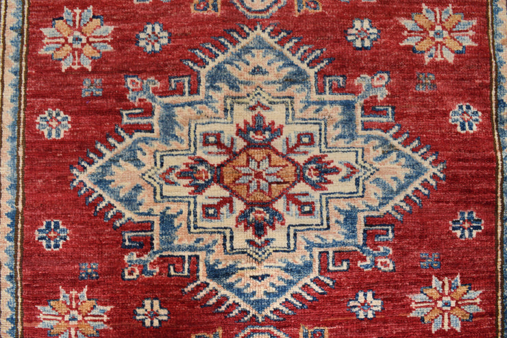 3' x 4' Super Kazak Area Rug