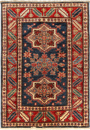 3' x 4' Super Kazak Area Rug