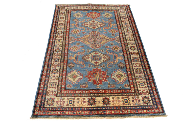 4' x 6' Super Kazak Area Rug